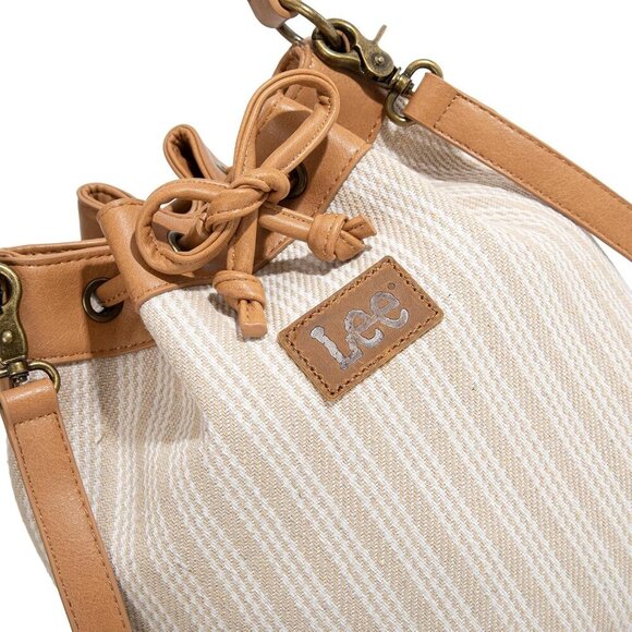 X Lee Bucket Bag for Women Drawstring Hobo Crossbody Bag with Detachable Straps - Picture 5 of 7